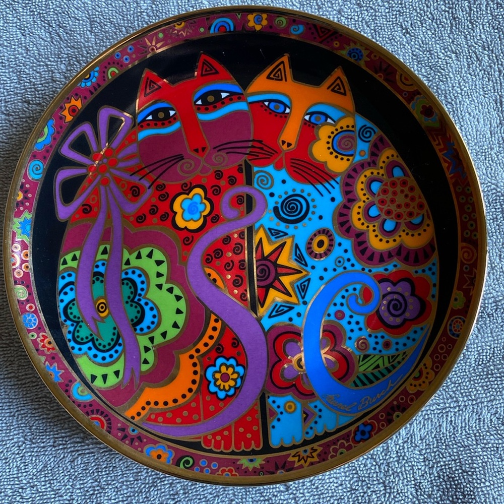 'Cheek to Cheek' LAUREL BURCH 1996 Limited Edition Porcelain Plate